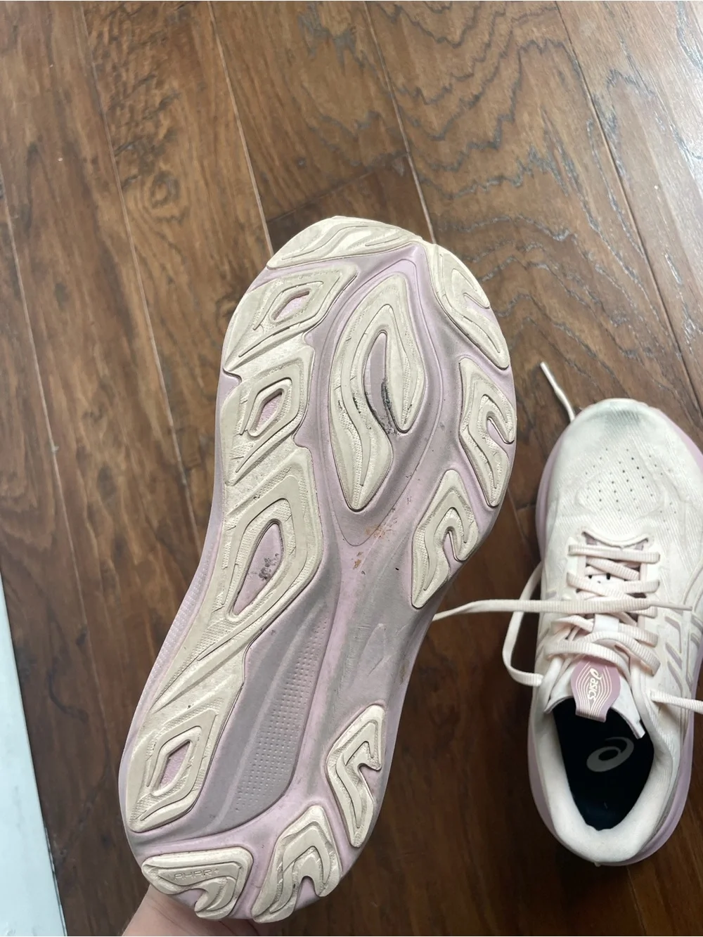 ASICS Women's GT-2000 14 Light Pink Lace-Up Running Shoes